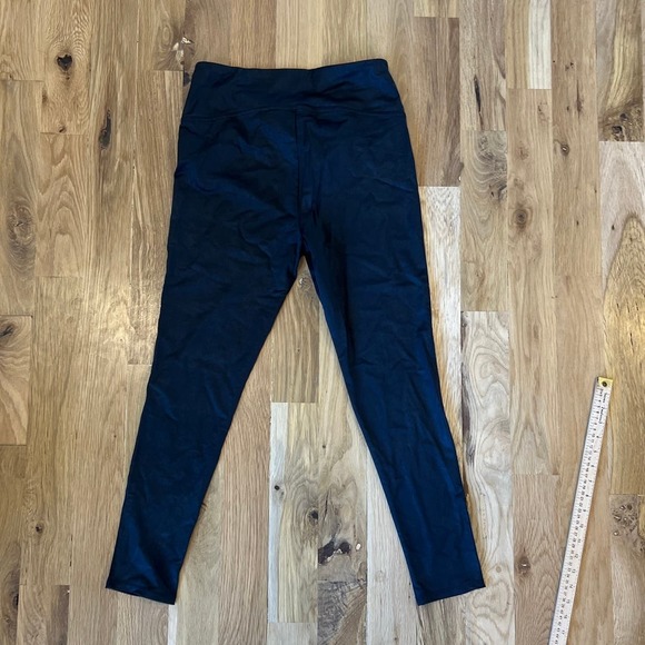 Women's Seven 7 Black Activewear Leggings‎ Workout SZ L - Picture 4 of 4